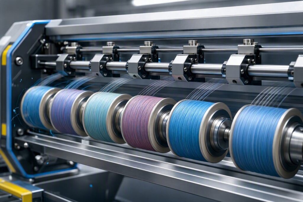 Filati industriali tecnologici per abbigliamento, pelletteria e settori tecnici